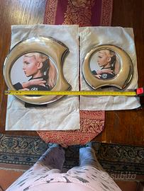 Set cornici in bilaminato e argento