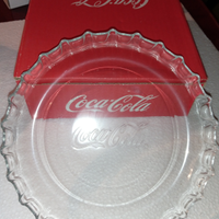 Piattini dolce Coca Cola vetro