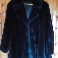 Pelliccia Sintetica Unisex Nera