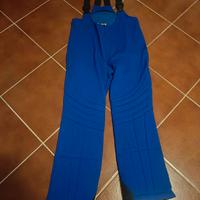 Pantaloni da Neve Tg 46 con bretelle 