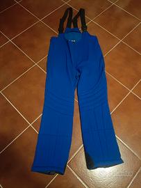 Pantaloni da Neve Tg 46 con bretelle 