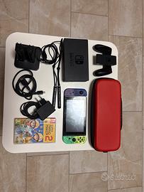Nintendo switch + 1 gioco +accessori(BLOCCO UNICO)