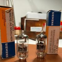 Coppia valvole siemens rohre e88cc piedini oro