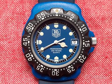 Orologio Tag Heuer Formula 1 gomma vecchio