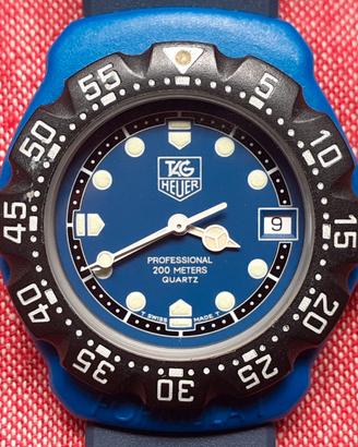 Orologio Tag Heuer Formula 1 gomma vecchio