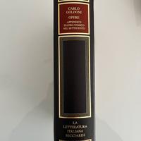 Goldoni, Opere - Letteratura Italiana Ricciardi