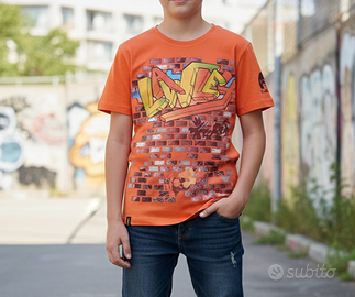 T-shirt maglietta estiva ragazzo 12 anni Lawley