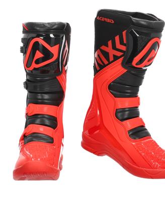 STIVALE ACERBIS X-TEAM 0022999 ENDURO CROSS red/bl