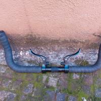 MANUBRIO BULLHORN NASTRO TAPPI LEVE RADIUS NUOVI