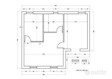 Quadrilocale luminoso con due balconi