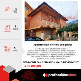 Appartamento con garage in centro