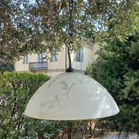 Lampadario in vetro