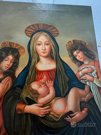 Vergine che allatta il figlio