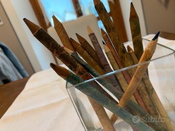 Vaso con matite fiorentine