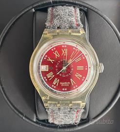 Swatch Automatic Graue Huttle