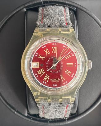 Swatch Automatic Graue Huttle