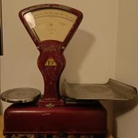 Bilancia vintage A. Vandoni Milano con due piatti