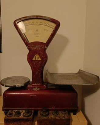 Bilancia vintage A. Vandoni Milano con due piatti