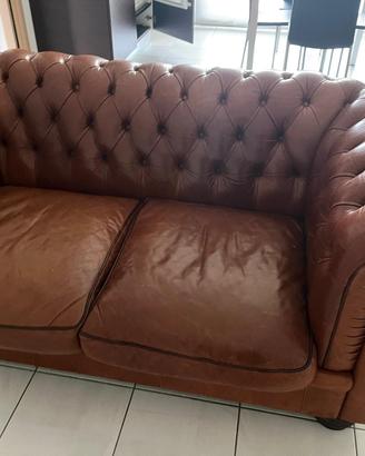 Divano Natuzzi in Vera Pelle