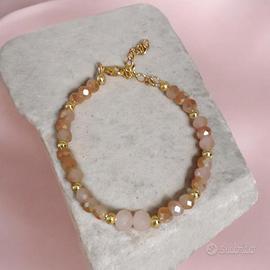 bracciali polimerici e sfere di vetro 