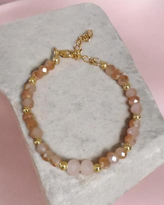 bracciali polimerici e sfere di vetro 