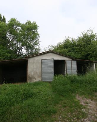 Magazzino trasformabile in villa con oliveto panor