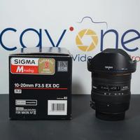 Sigma 10 20mm F3.5 EX DC (NIKON F) usato