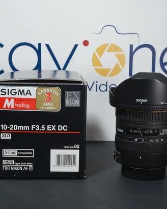 Sigma 10 20mm F3.5 EX DC (NIKON F) usato