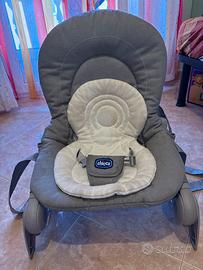 Set neonato4pezzi Sdraietta richiudibile chicco