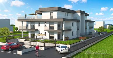 Nuovo appartamento 3 locali con ampio giardino