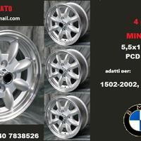 Cerchi minilite 5,5x 13 4x100 et18 bmw opel