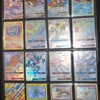 Lotto 16 carte pokemon condizioni perfette