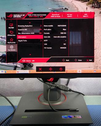 Monitor Asus ROG Strix XG27UCDMG 4K 240Hz WOLED
