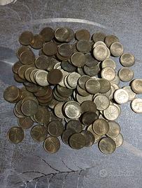 Monete 20 lire quercia