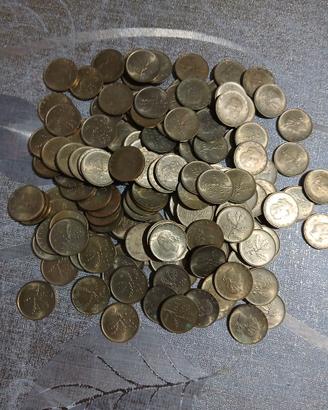 Monete 20 lire quercia