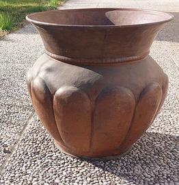 grande vaso in rame