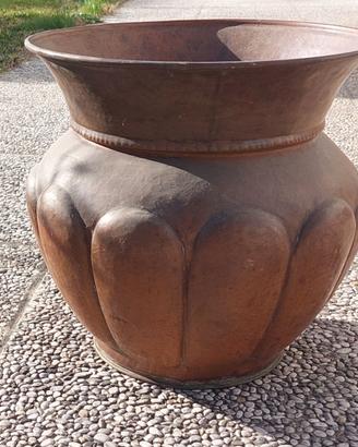 grande vaso in rame