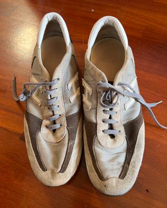 Sneakers Hogan Originali -Beige/Marrone Taglia 9.5