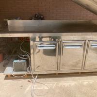 Tavolo congelatore 1800x700mm con 3 porte