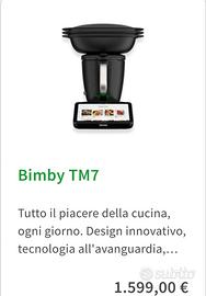 Bimby T7M robot cucina