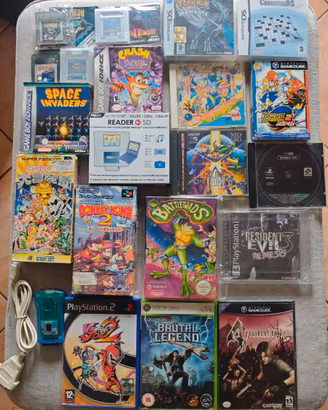 Retrogames nes super nintendo ps1 gamecube