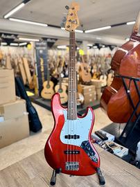 FENDER JAZZ BASS JAPAN RED + CUSTODIA