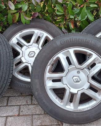 Set cerchi in lega renault megane 4 fori