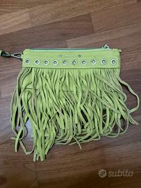 Pochette da polso Pinko verde menta