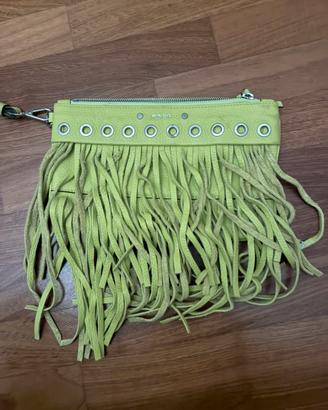 Pochette da polso Pinko verde menta