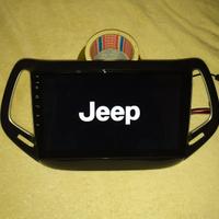 Navigatore Android CarPlay Jeep Compass Renegade 