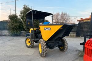 M114 Dumper piccini con ralla girevole 4x4 sterzan