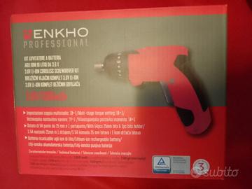 Kit avvitatore portatile a batteria da 3.6V