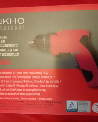 Kit avvitatore portatile a batteria da 3.6V