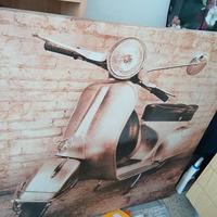 quadro grande in tela VESPA